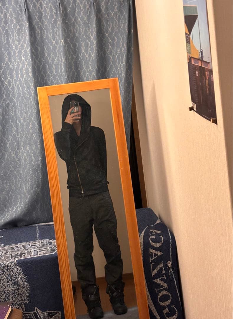 00s archive tornado mart 変形ジップパーカー y2k