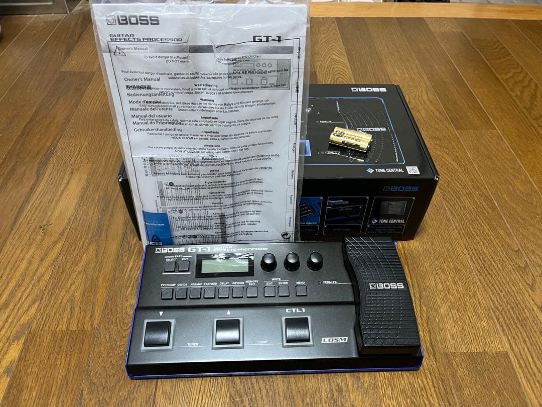 BOSS GT-1 ギターエフェクター 本体