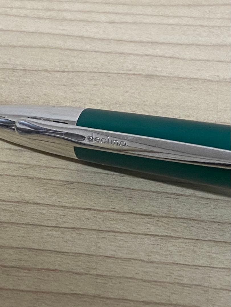 PILOT decimo 万年筆　グリーン　ペン先18K750