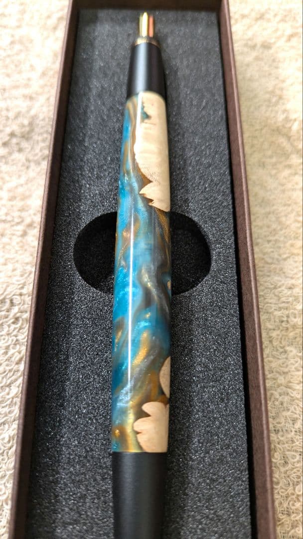 ボナンペン　レジンウッド　天王星　ボールペン