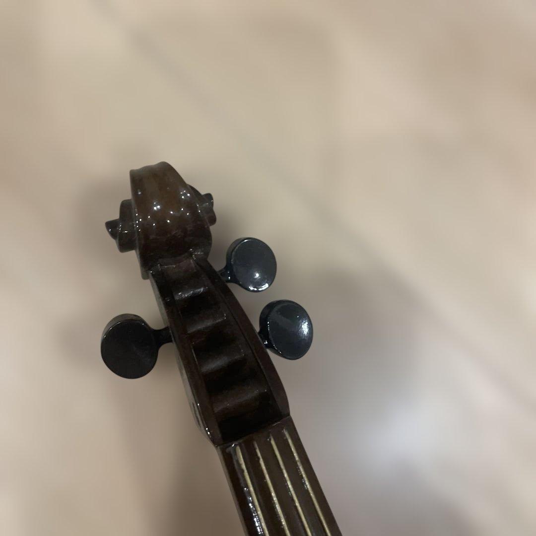 RHYTHM バイオリン型 時計 4MHA03RH リズム時計