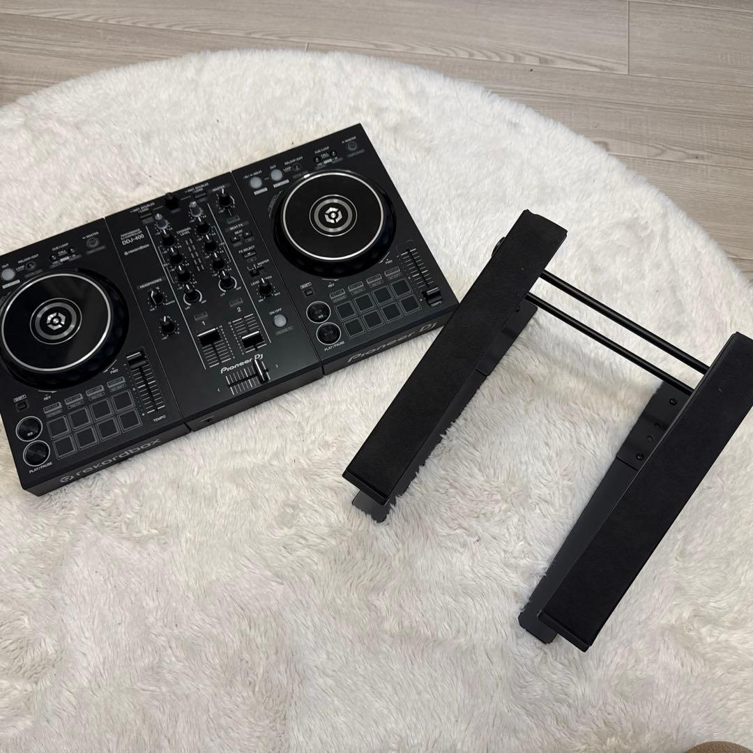 Pioneer DJ DDJ-400 + ヘッドフォンセット + スタンぢング
