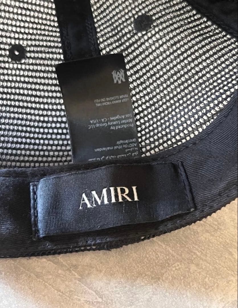 AMIRI メッシュキャップ