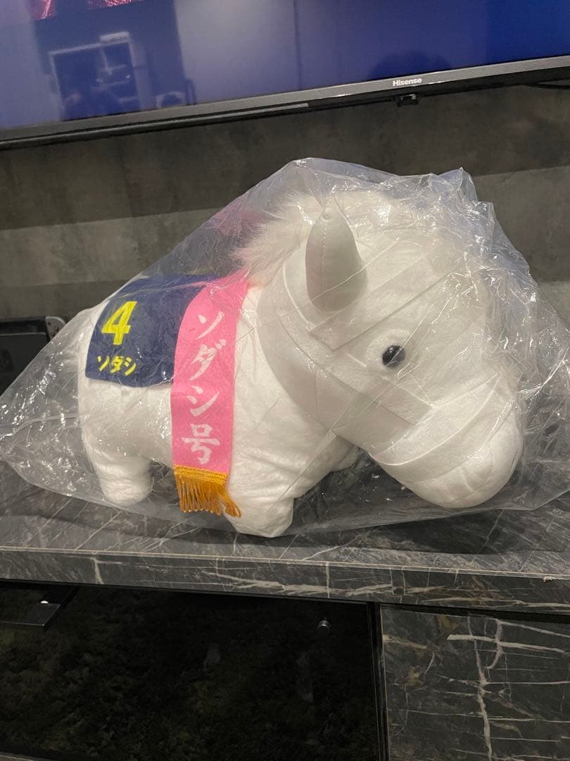 ソダシ　サラブレッドコレクション　BIGぬいぐるみ 桜花賞