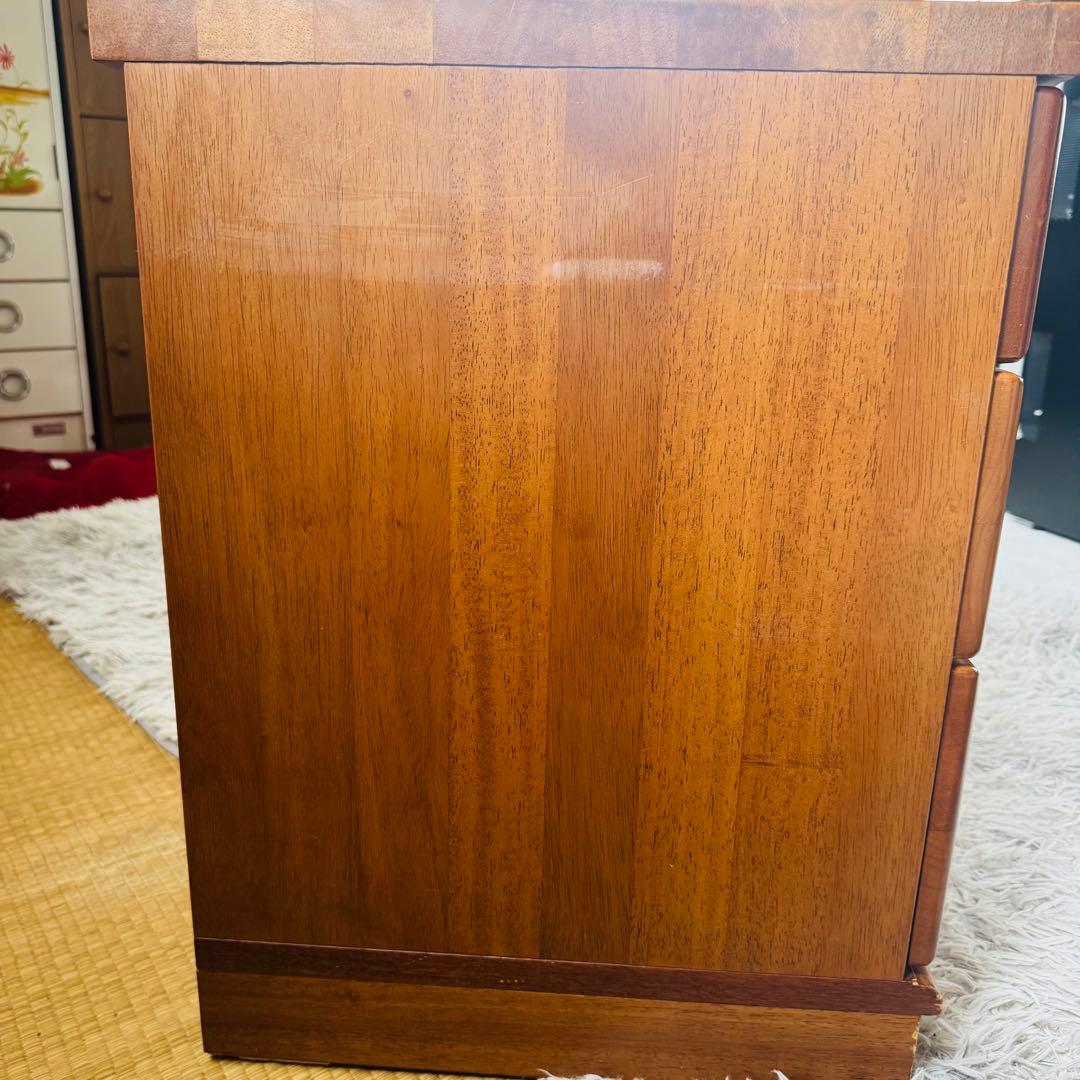 美品★カリモク サイドボード リビングボード キャビネット TVボード　飾棚
