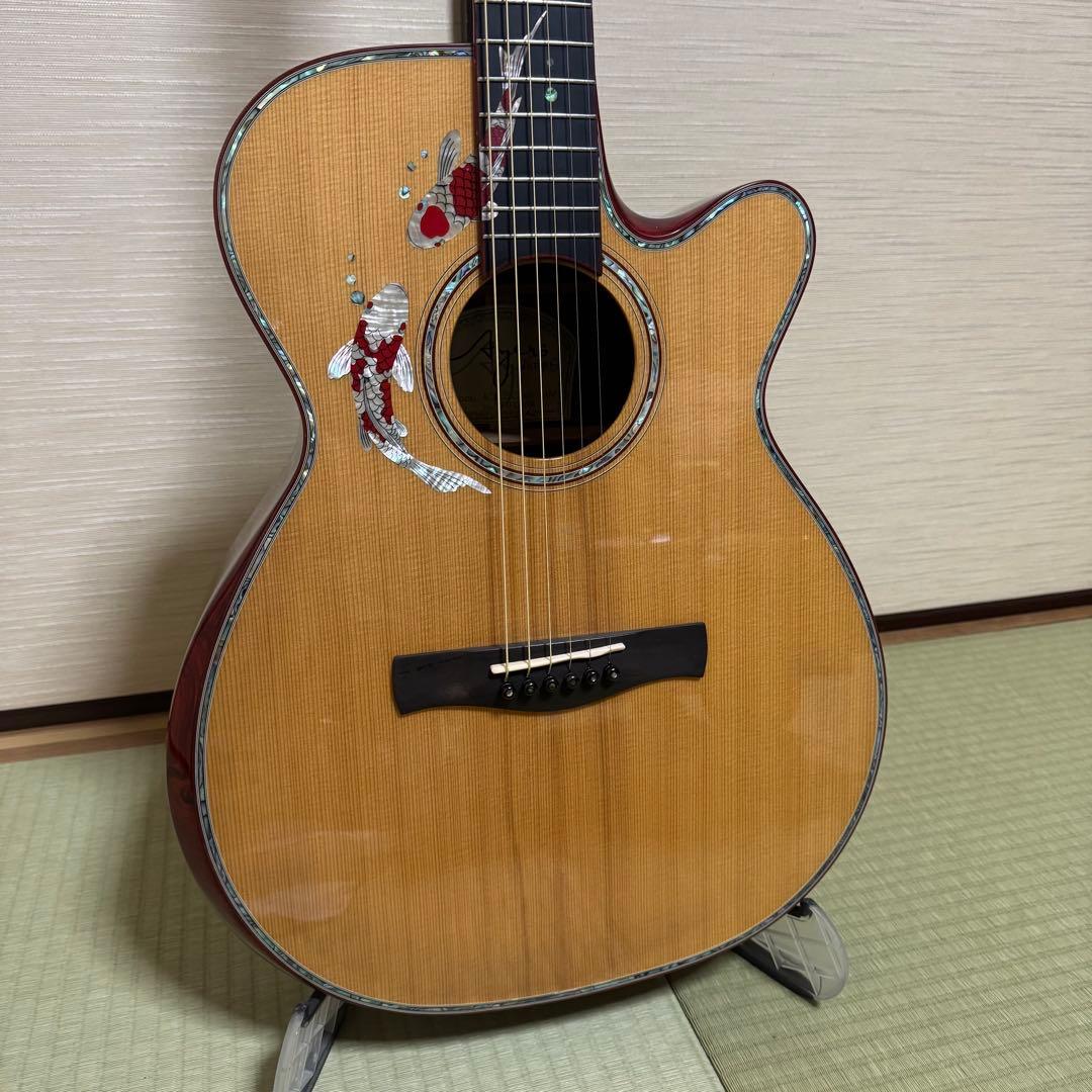 Ayers アコースティックギター CustomShop 限定版 ココボロ 錦鯉