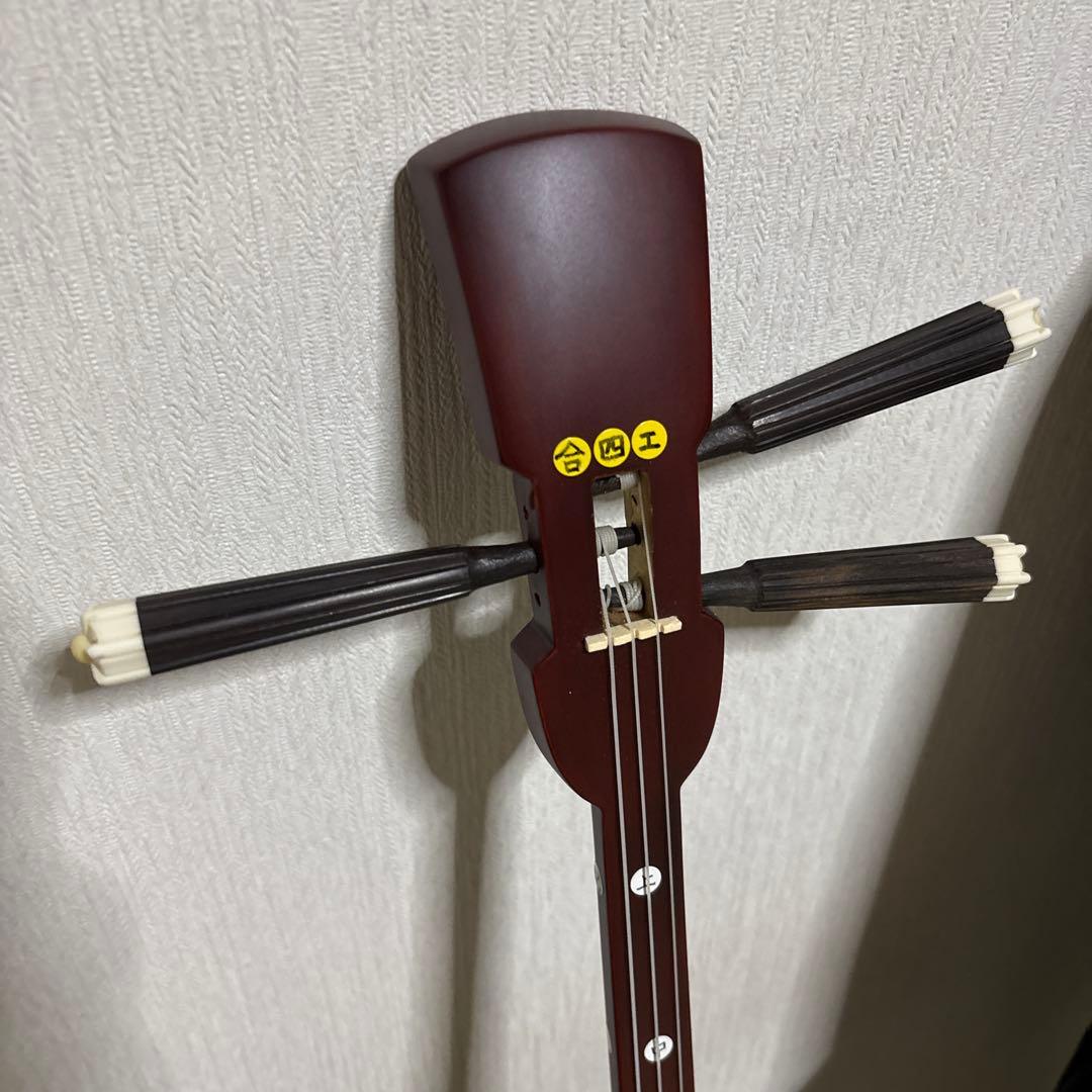 三線 蛇三線 本皮 本革 蛇皮 蛇革 三味線 琉球 沖縄 楽器　ソフトケース付き