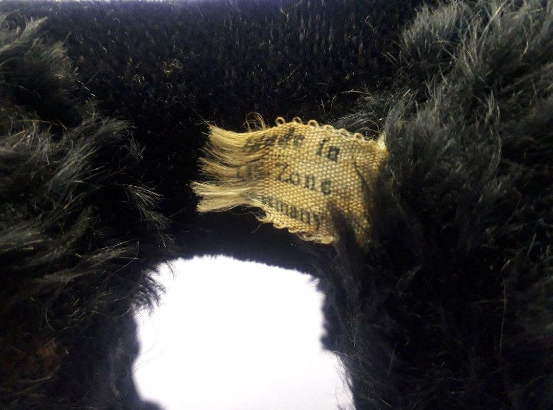 シュタイフ　US ZONE GERMANY 　布タグ　1940年 steiff