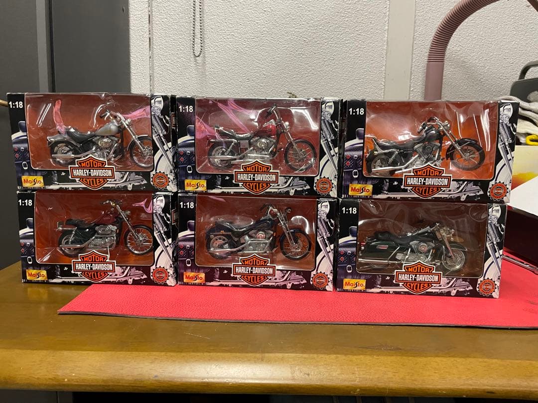Harley-Davidson 1/18スケール　20個まとめてお得セット