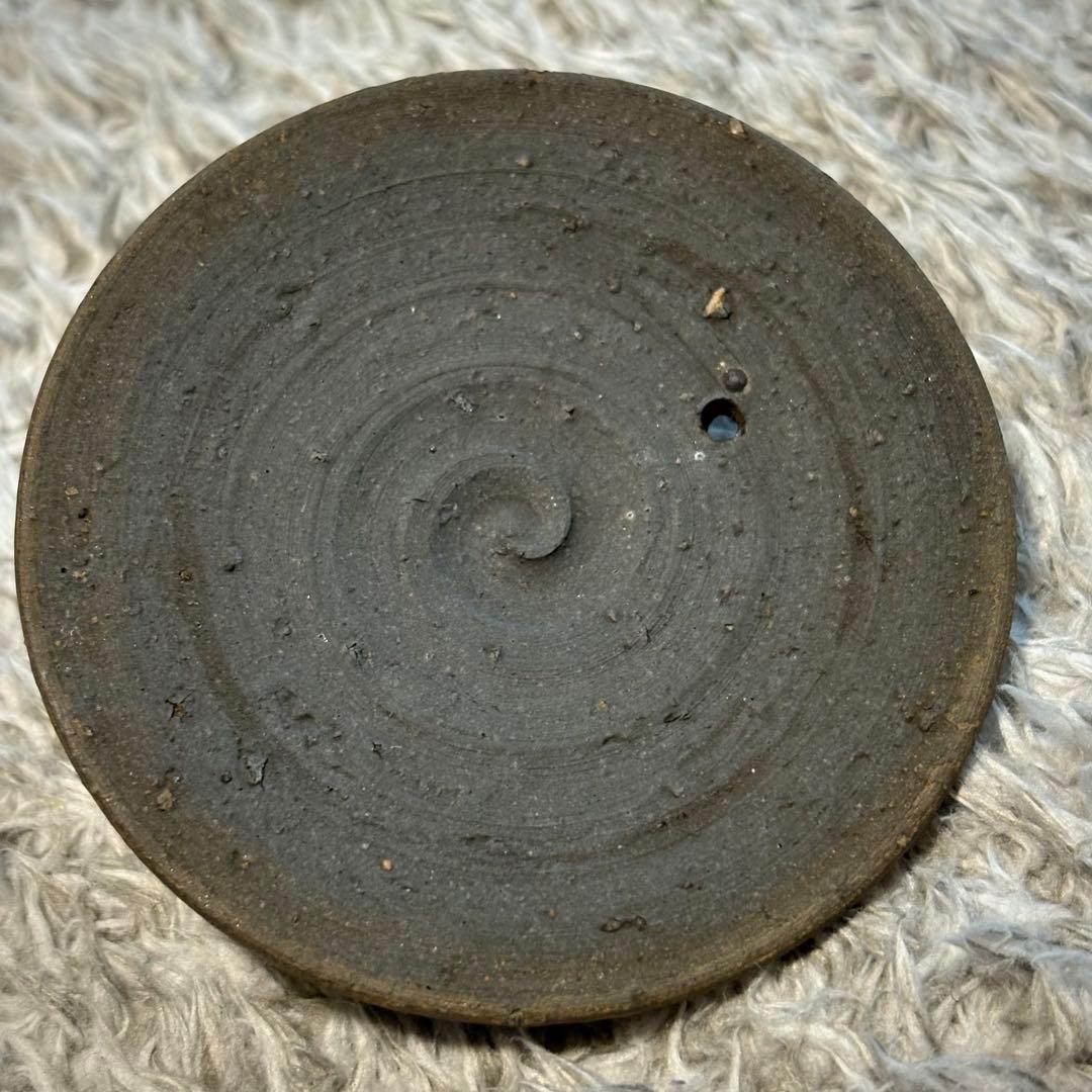 備前 松田華山造 宝瓶 共箱