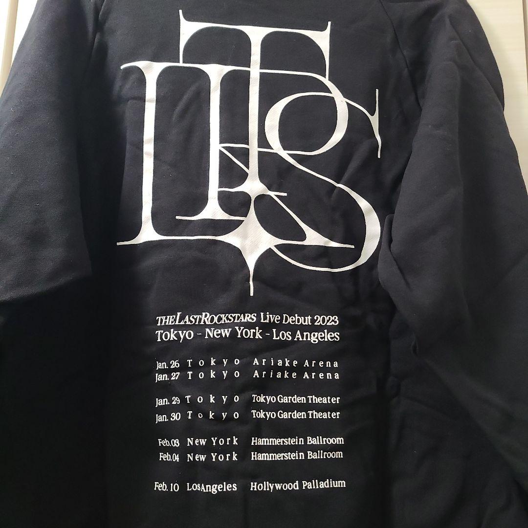 ☆THE LAST ROCKSTARS☆ 黒ジップパーカー