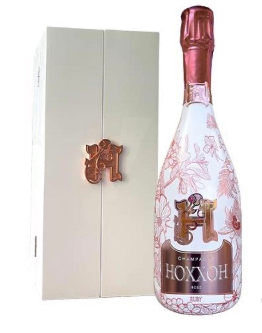HOXXOH オックス ルビー　ロゼ　ルミナス　シャンパンボトル　箱付　未開封