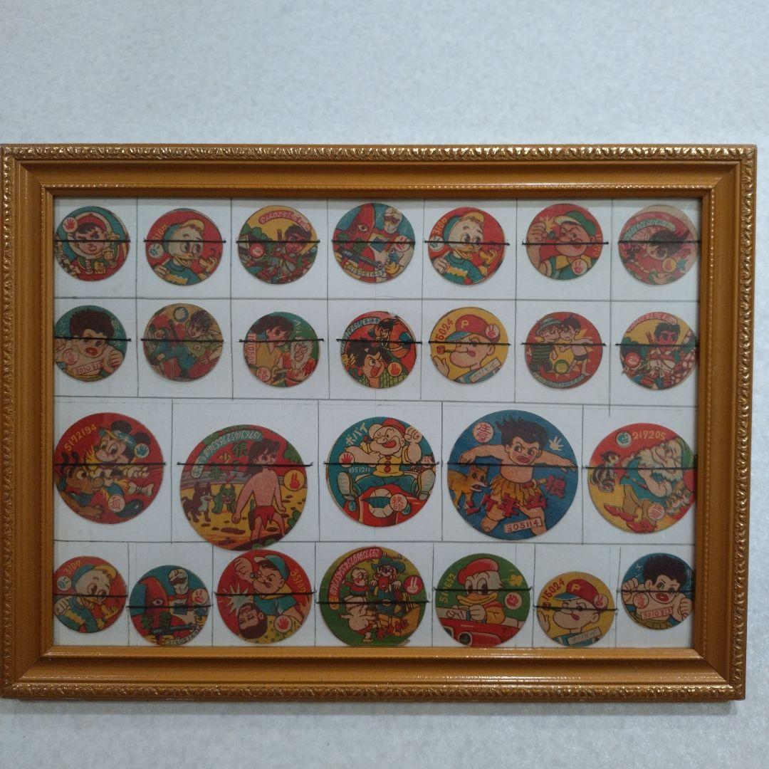 希少　昭和レトロ　めんこ　ポパイ　ミッキー　狼少年　26枚セット　おそ松