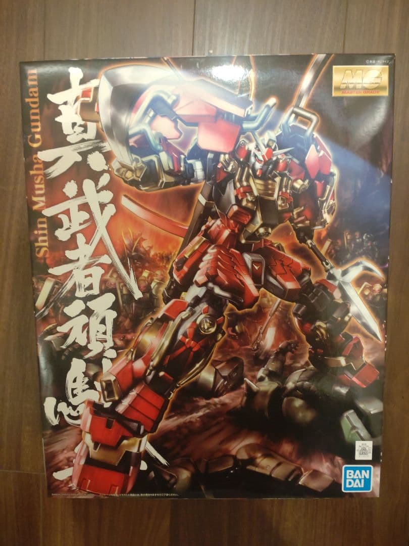 MG 真武者頑駄無 バンダイ 専用デカール付き