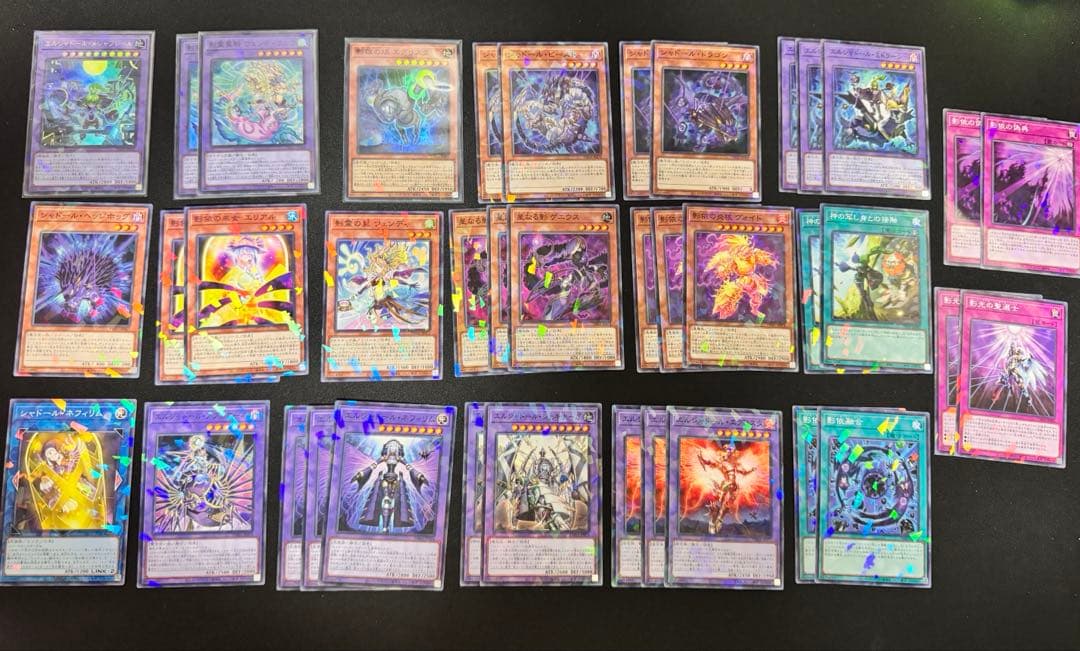 遊戯王　シャドールデッキ(ファイメナ・誘発入り)＋デッキパーツ