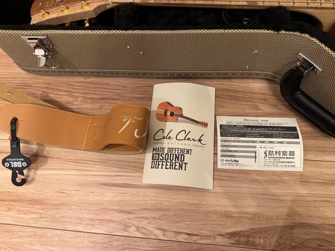 【Cole Clark】アコースティックギター FL2EC-BB