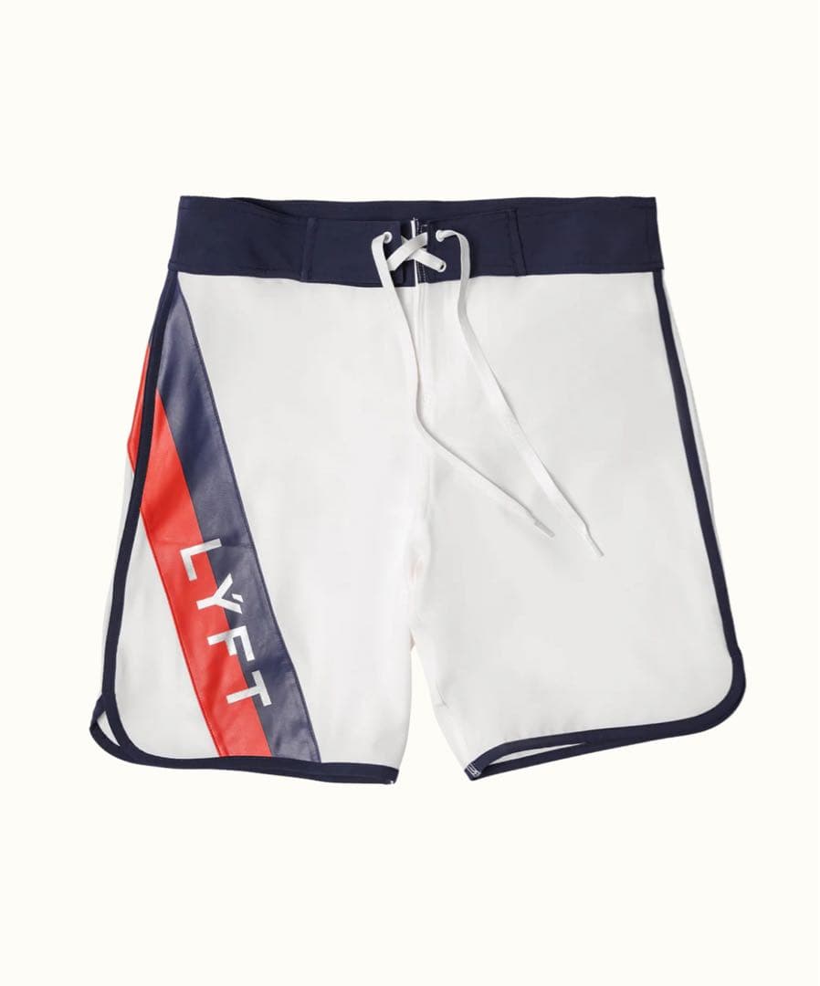 【試着のみ】LYFT ステージショーツ サーフパンツ WhiteUK XS