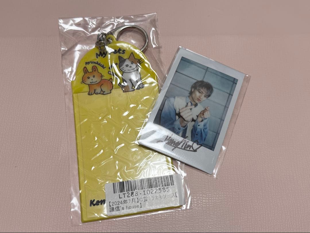 KENSHIN 上村謙信 直筆サイン入りチェキ チェキケース セット