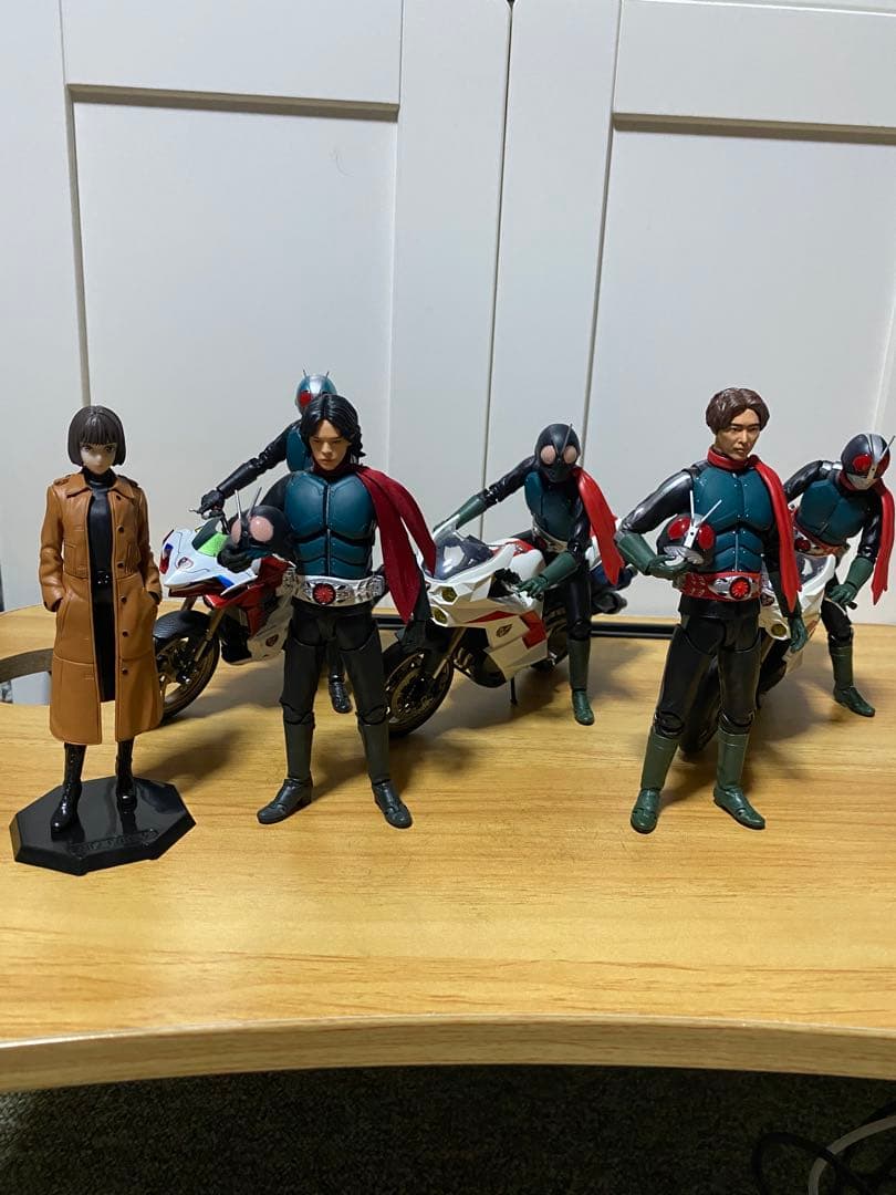 フィギュアーツ シン仮面ライダー 1号 2号 バイク S.H.Figuarts