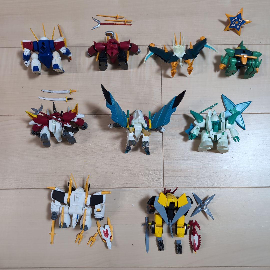 【当時物】ワタル プラクション 9体セット 龍神丸ほか