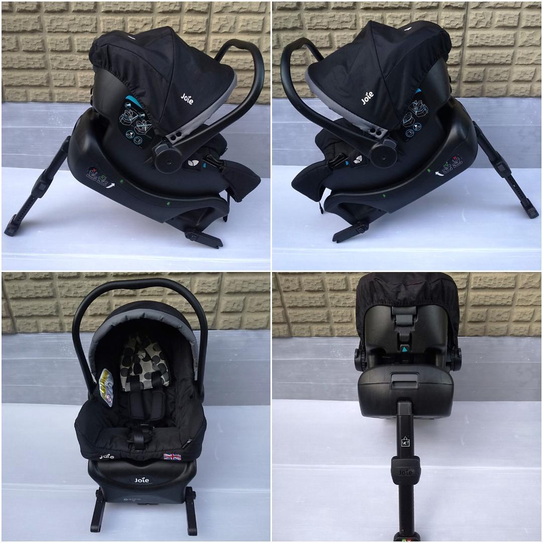 【美品】Joie ジョイー ベビーシートジュバ ＋アイベース ISOFIX