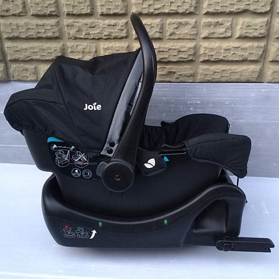 【美品】Joie ジョイー ベビーシートジュバ ＋アイベース ISOFIX