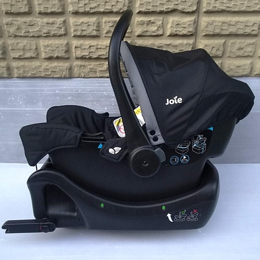 【美品】Joie ジョイー ベビーシートジュバ ＋アイベース ISOFIX