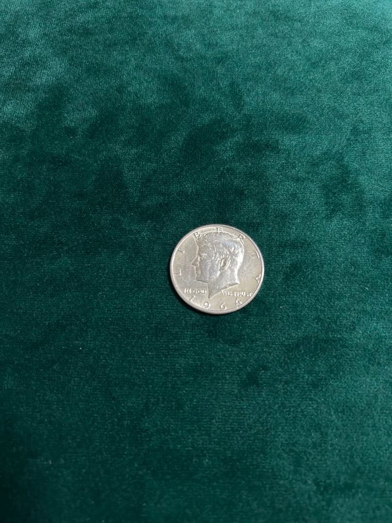 ケネディハーフダラー銀貨1964年　6枚セット