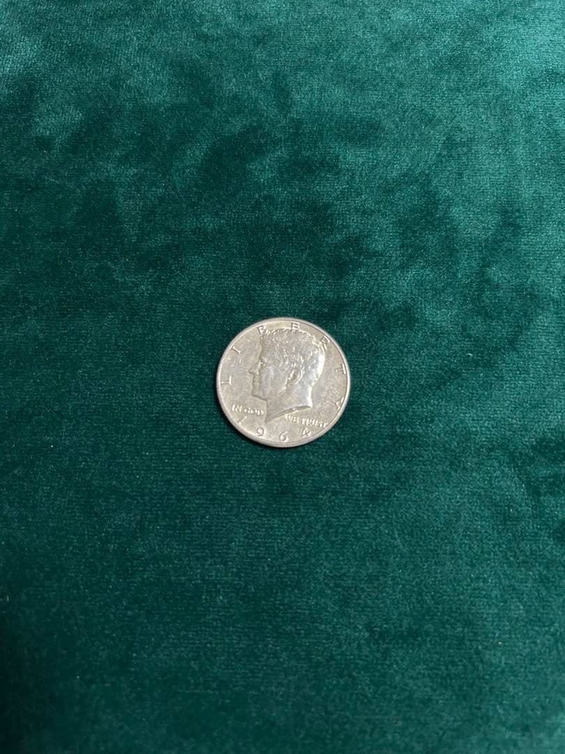 ケネディハーフダラー銀貨1964年　6枚セット