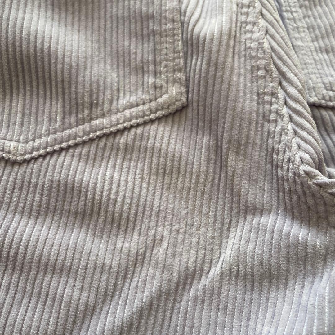 シシクイ　コーデュロイベーカー　ライトパープル　30