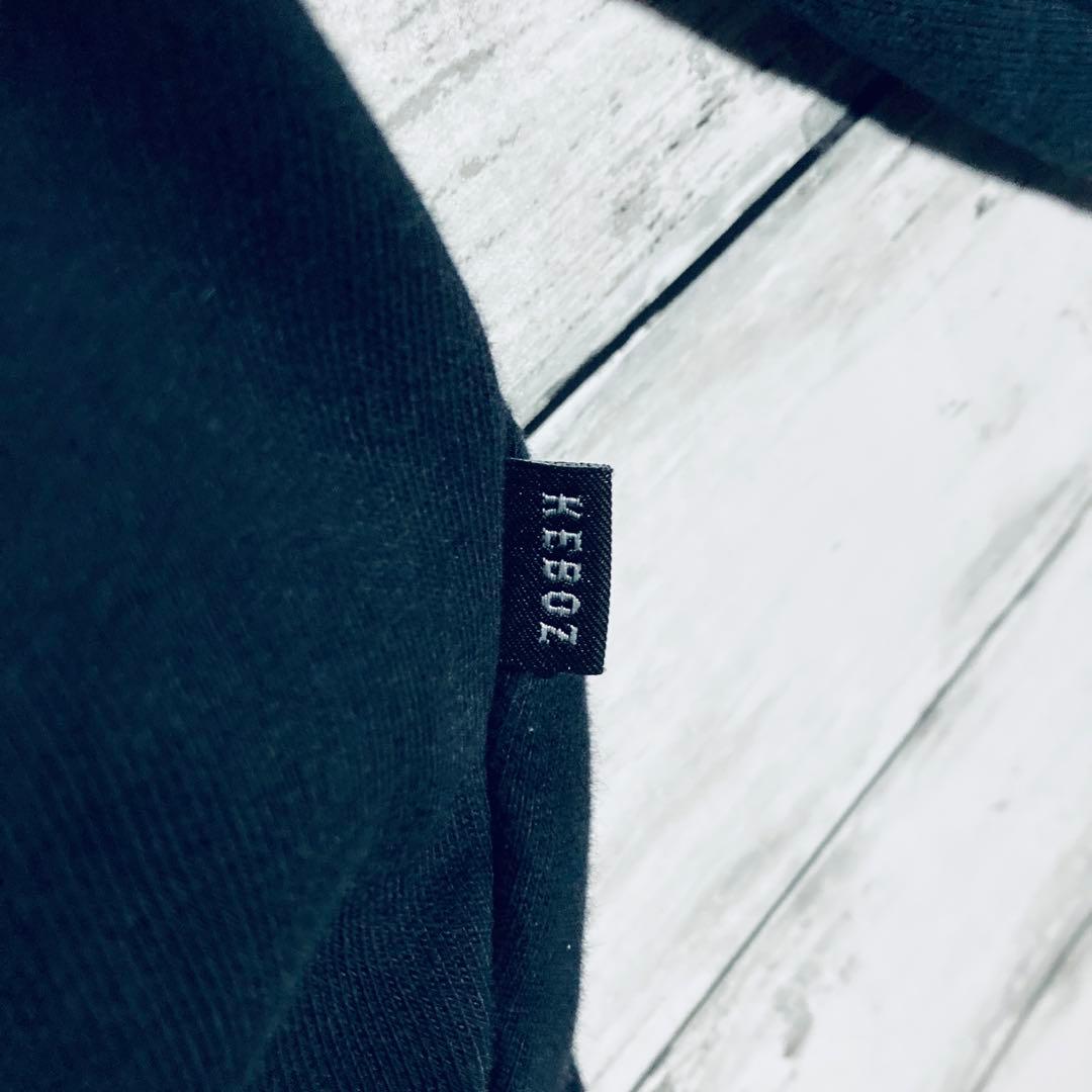 【オーバーサイズ】ケボズ☆バックビッグロゴ　サークル刺繍　パーカー　3XL相当