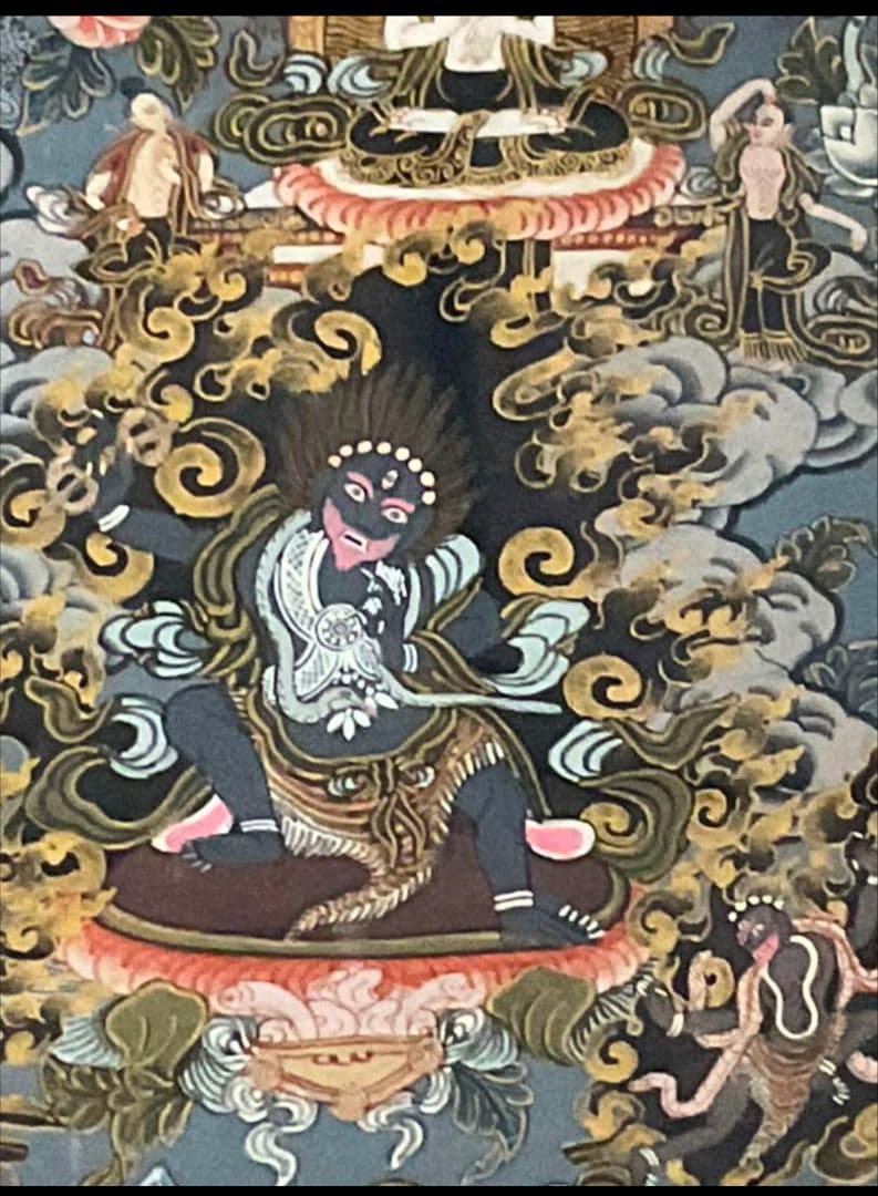 曼荼羅 特大 手描き 肉筆　絵画