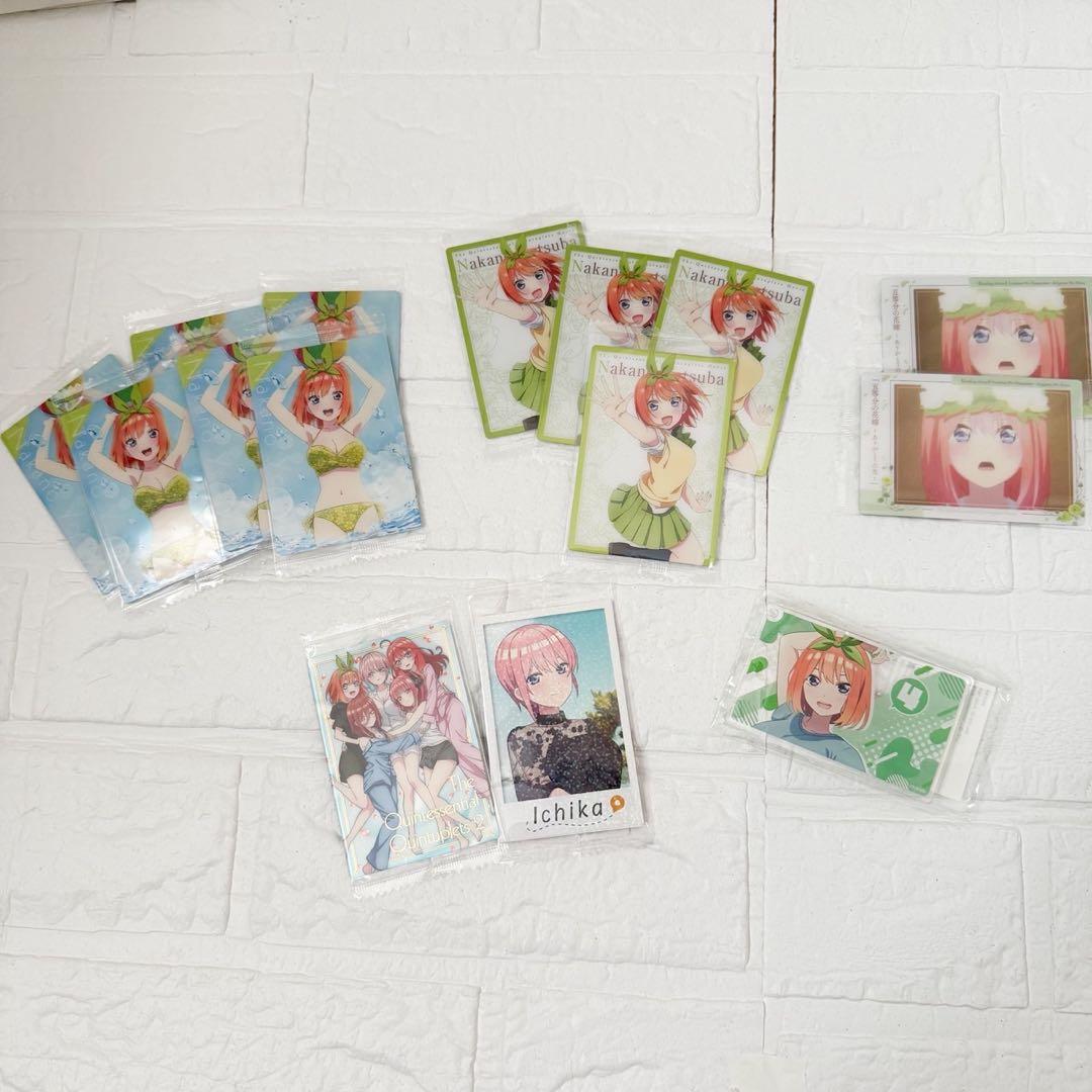 激レア四葉推し！必見！五等分の花嫁 中野四葉グッズセット(写真９枚全て）