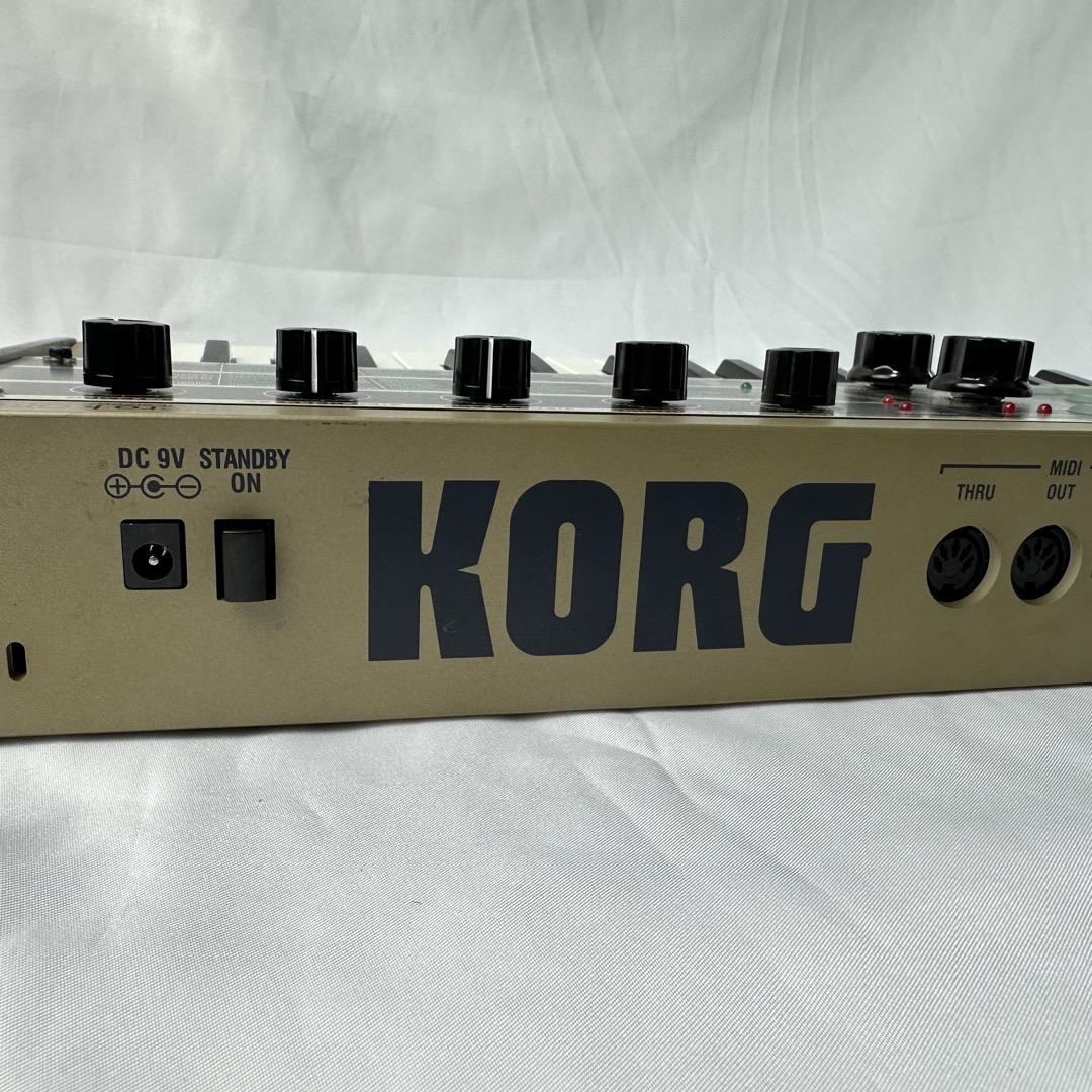 【美品】micro KORG シンセサイザー 37鍵 純正アダプター マイク付属