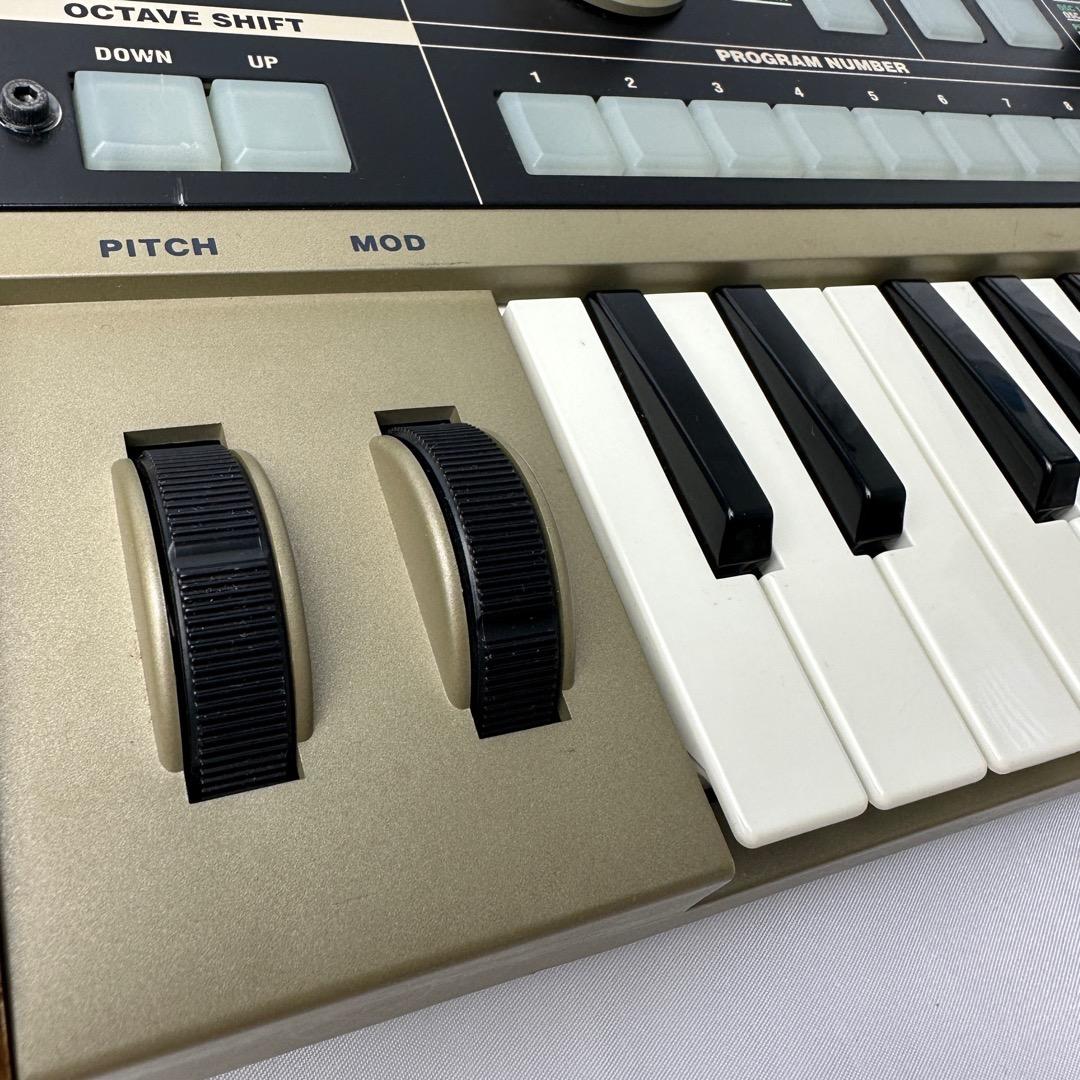 【美品】micro KORG シンセサイザー 37鍵 純正アダプター マイク付属