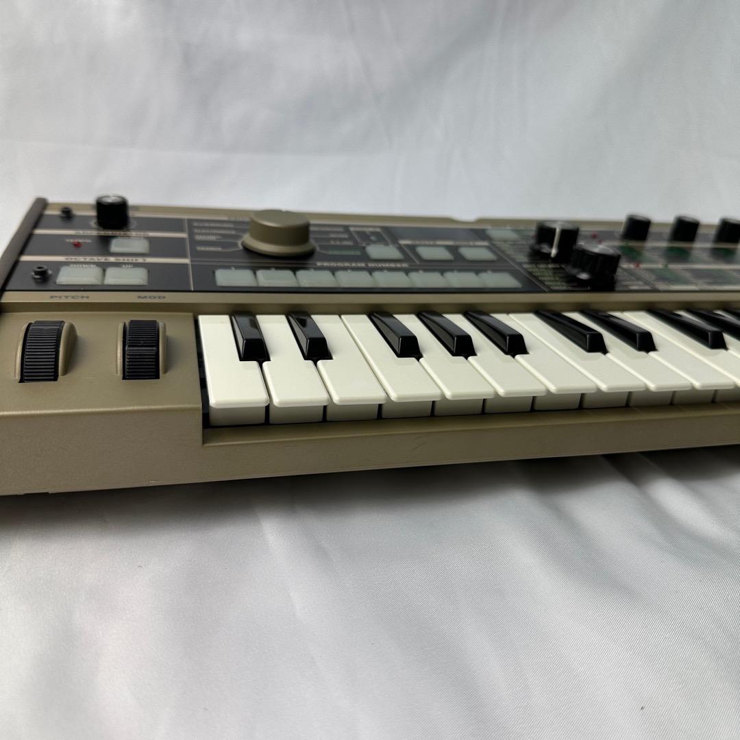 【美品】micro KORG シンセサイザー 37鍵 純正アダプター マイク付属