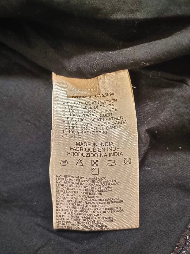 ディーゼル レザージャケット ライダース ゴートレザー