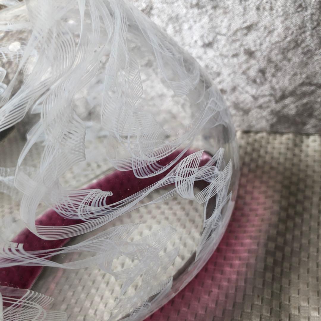 ガラスレース花瓶　作家