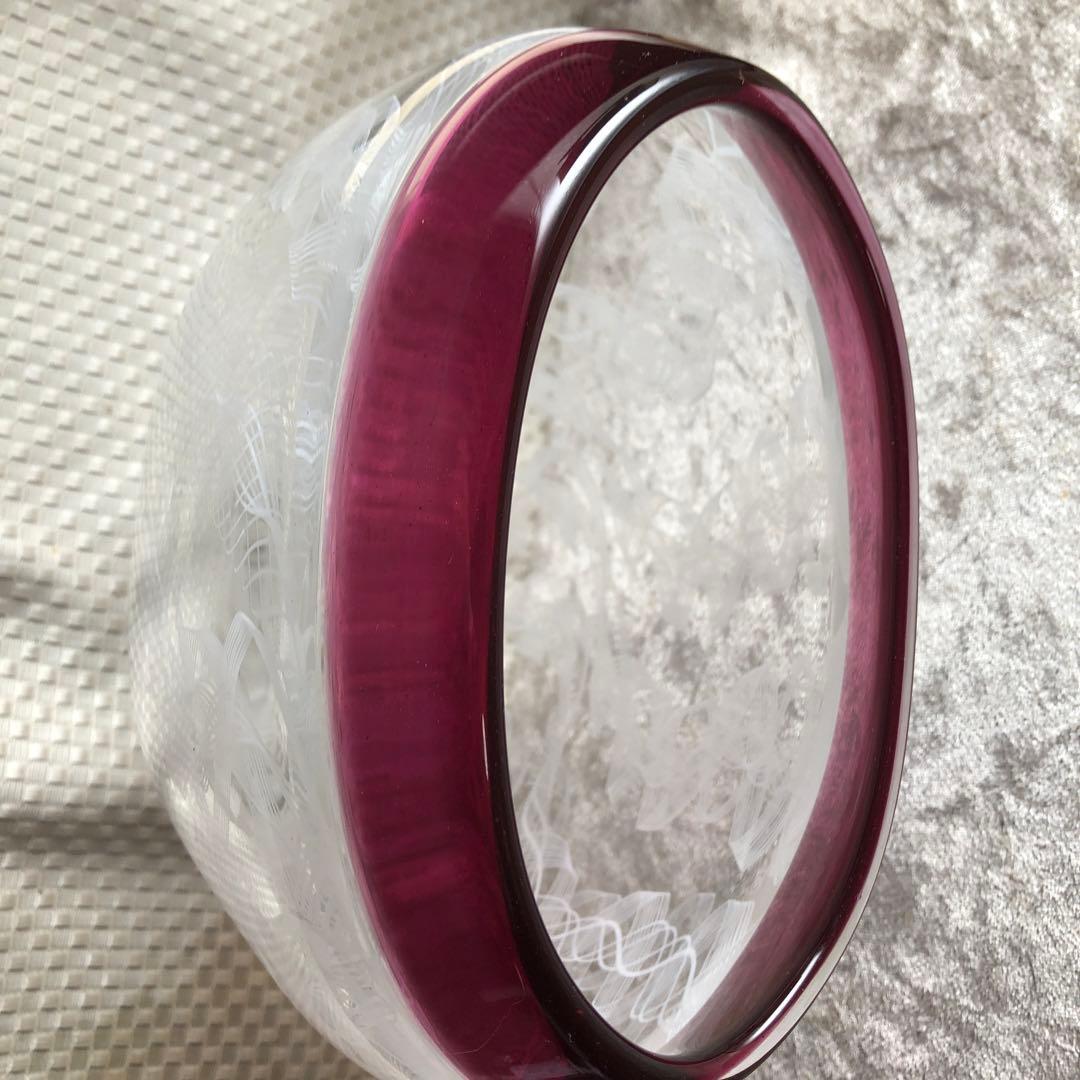 ガラスレース花瓶　作家