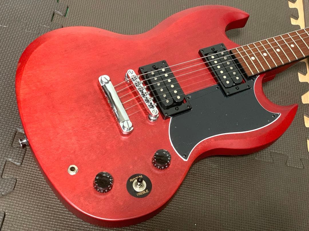 Epiphone エピフォン SG VE エレキギター 艶消し 赤
