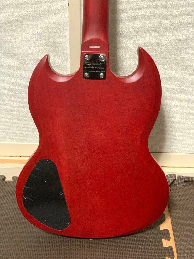 Epiphone エピフォン SG VE エレキギター 艶消し 赤
