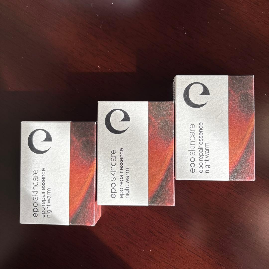 【新品】エポリペアエッセンスナイトウォーム　夜用美容液　30ml 3本