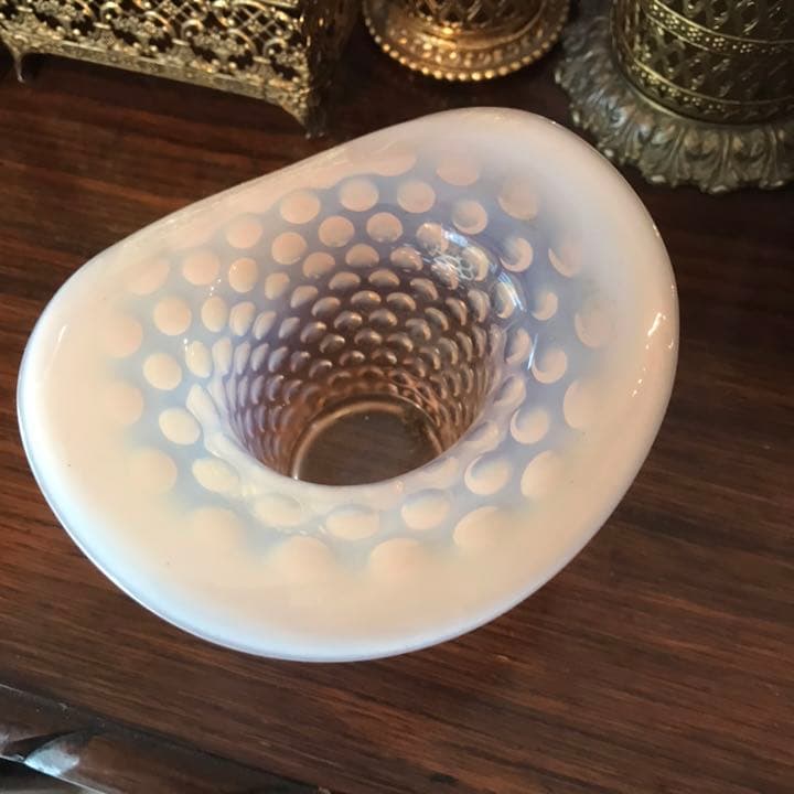 レア美品！30's〜ダンカン＆ミラートップハットAntiquesンティークガラス