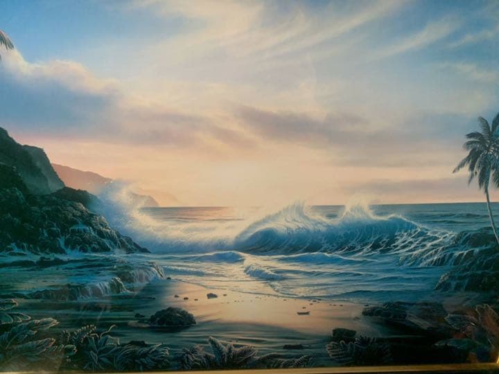 クリスチャン ラッセン ハワイマウイゴールドCHRISTIANRLASSEN