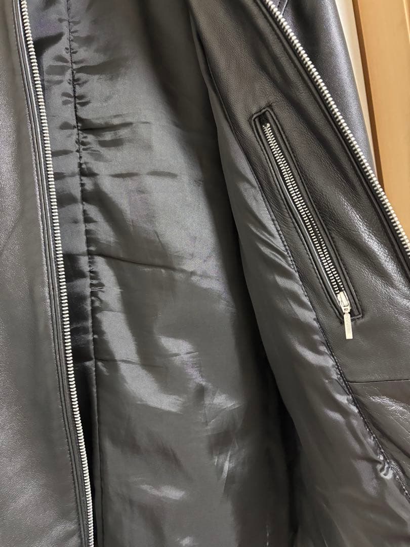 ナノユニバース　メンズ　ライダースジャケット