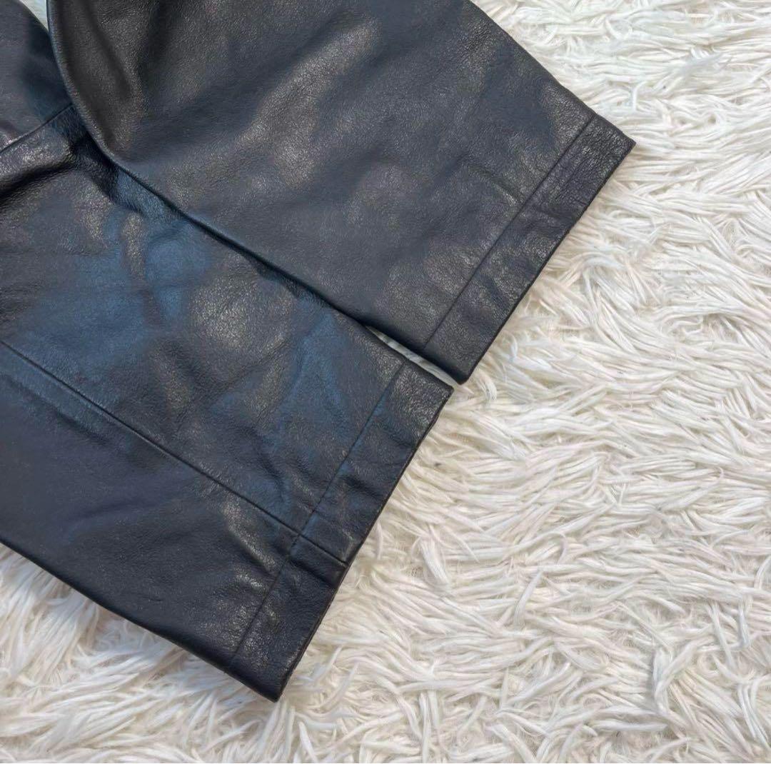M相当/美品⚫︎OLD GAP ギャップ 牛革 カウレザー レザージャケット 黒
