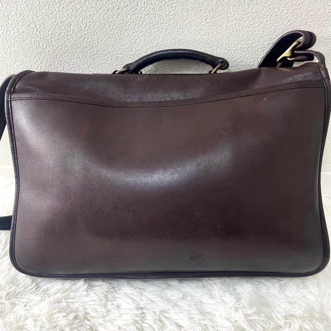 コーチ　COACH ターンロック　ビジネス　ブラウン　メンズ