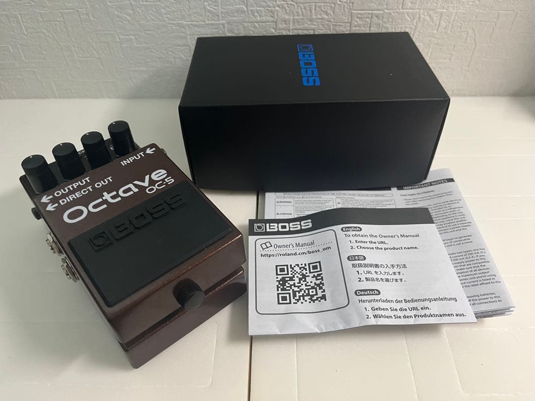 【美品】BOSS コンパクトエフェクター OC-5 Octave オクターブ