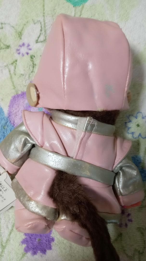 【廃盤】モンチッチ 宇宙服 30周年記念 男女2体セット【難あり】