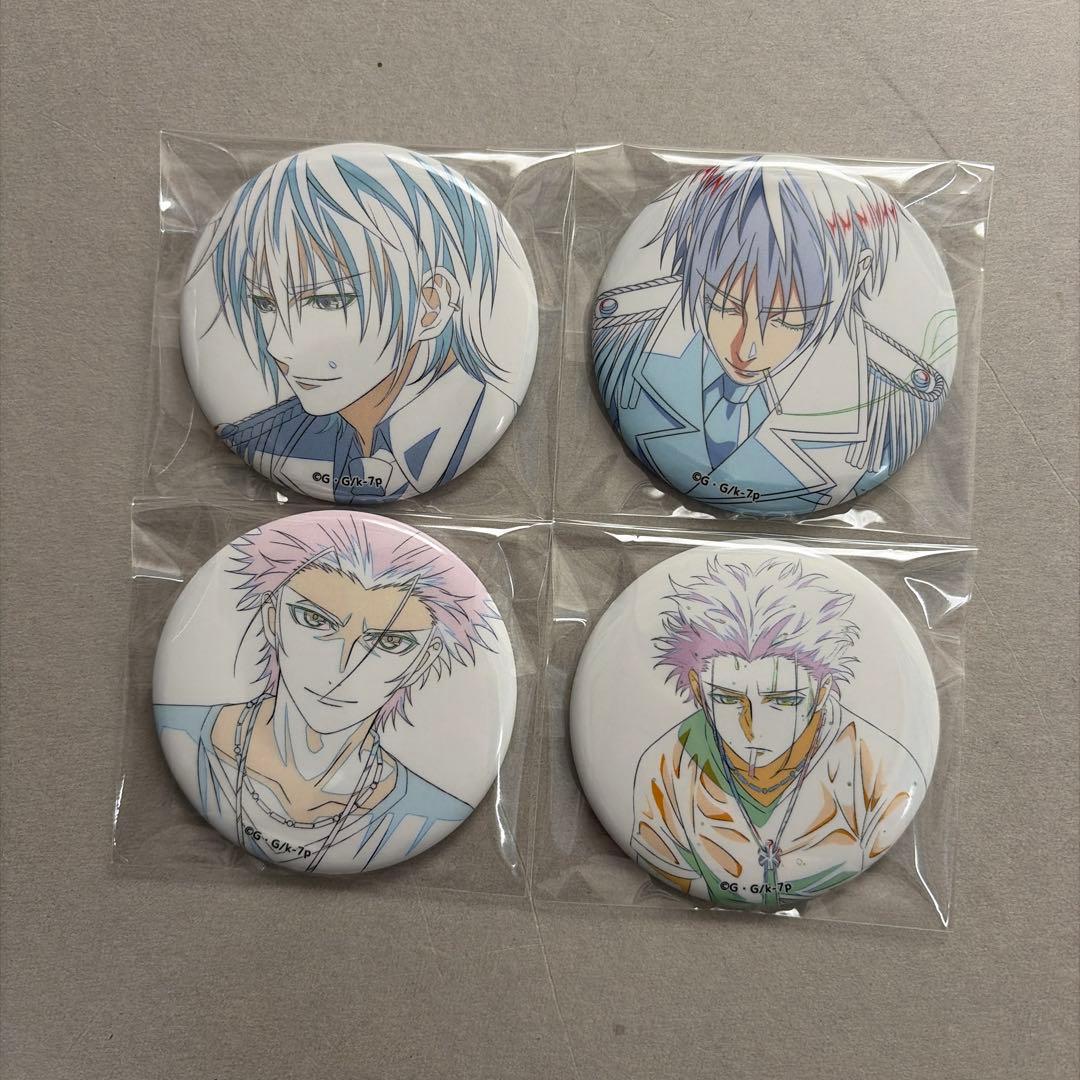 原画　缶バッジ　周防尊　アイドルK K SEVEN STORIES